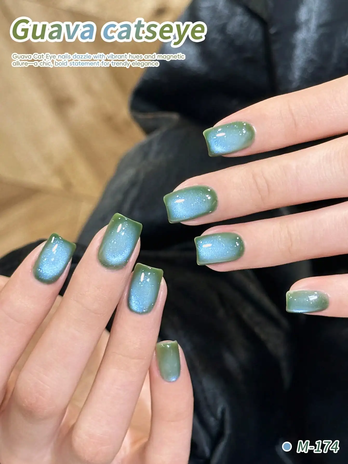 XEIJAYI 1 szt. Lakier do paznokci żelowy efekt kociego oka, utwardzany światłem UV LED, długotrwały, szybkoschnący żel do zdobienia paznokci - idealny prezent dla kobiet