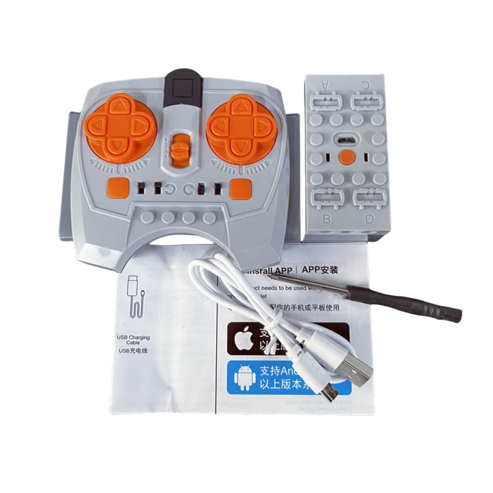 2.4G Bluetooth Technische Blokken Servo PF Motor Power Functies MOC High-Tech Onderdelen Bakstenen Accessoires Technik Servo RC Motor