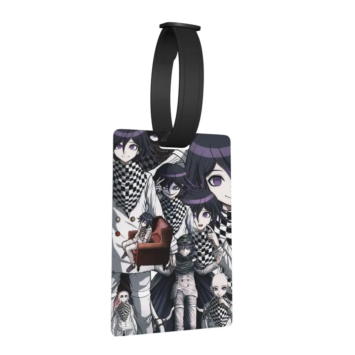 

The Kokichi Zone Luggage Tags Suitcase Accessories Travel Portable Baggage Boarding Tag Label Holder ID Name Address