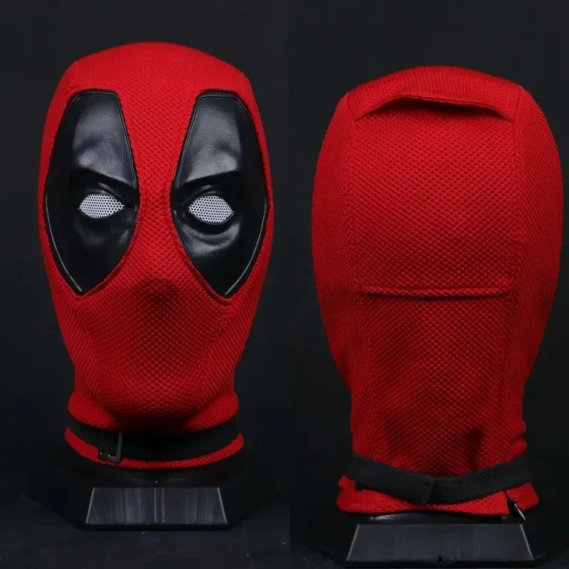 Deadpool Mask Cosplay Costume Nylon Headgear Knitted Cotton Mesh Helmet Halloween Party Carnival Costume Props Masks Gifts