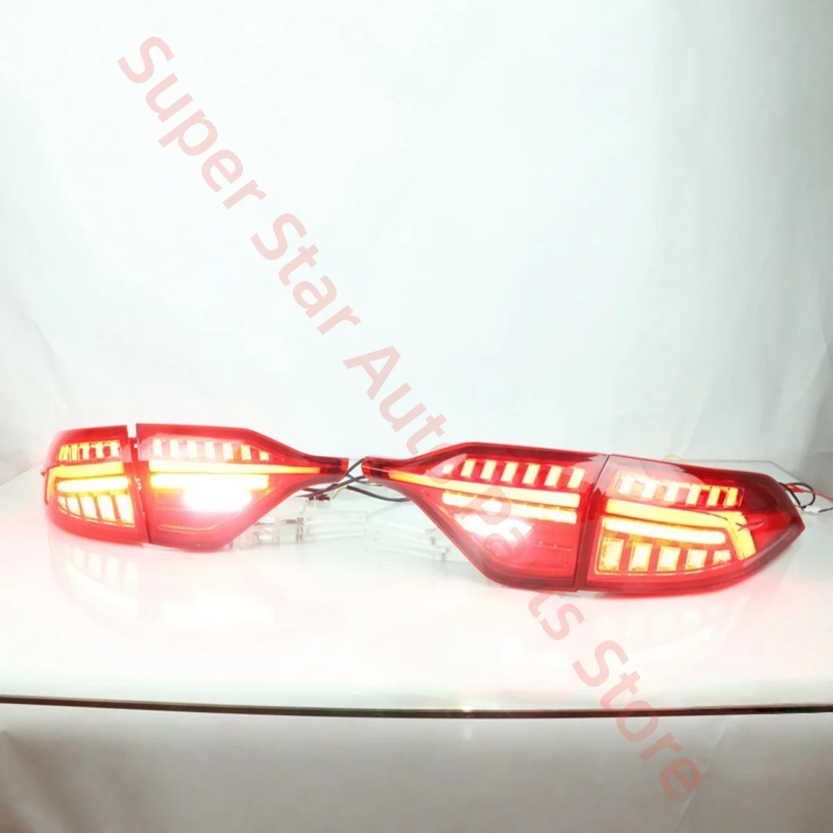 For Toyota Levin 2019-2024 Taillight assembly Five functions Start scanning Flowing light Turn Through-through lamp Auto parts