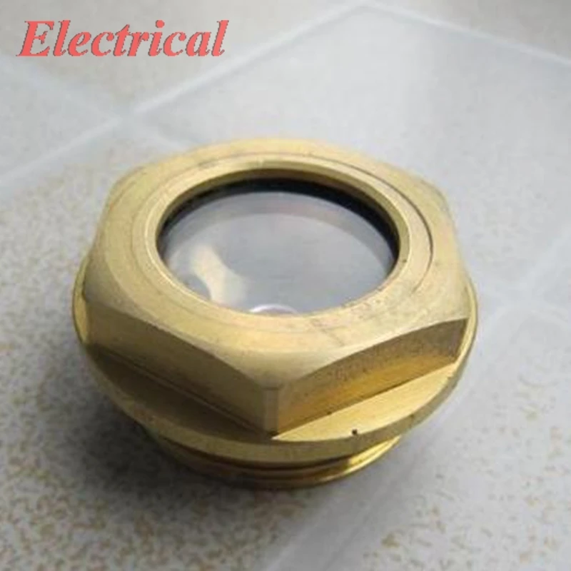 1PC Brass sight glass Oil level sight glass m12*1.25/ m16*1.5 / m20*1.5 / m22*1.5 /m27*1.5 / m42*1.5 oil window