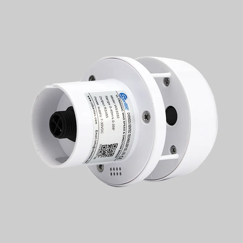 2026 WS3032 Mini Ultrasonic Anemometer Weather Station RS485 Ultrasonic Wind Speed Direction Sensor