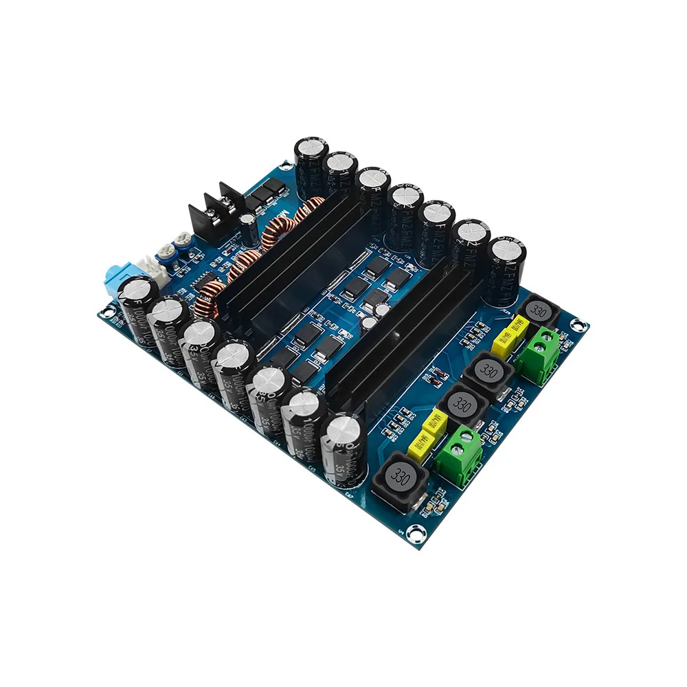 XH-M641 TPA3116D2 150W*2 Dual Channel Audio Amplifier Board DC12V High Power for Car Vehicle Battery Use