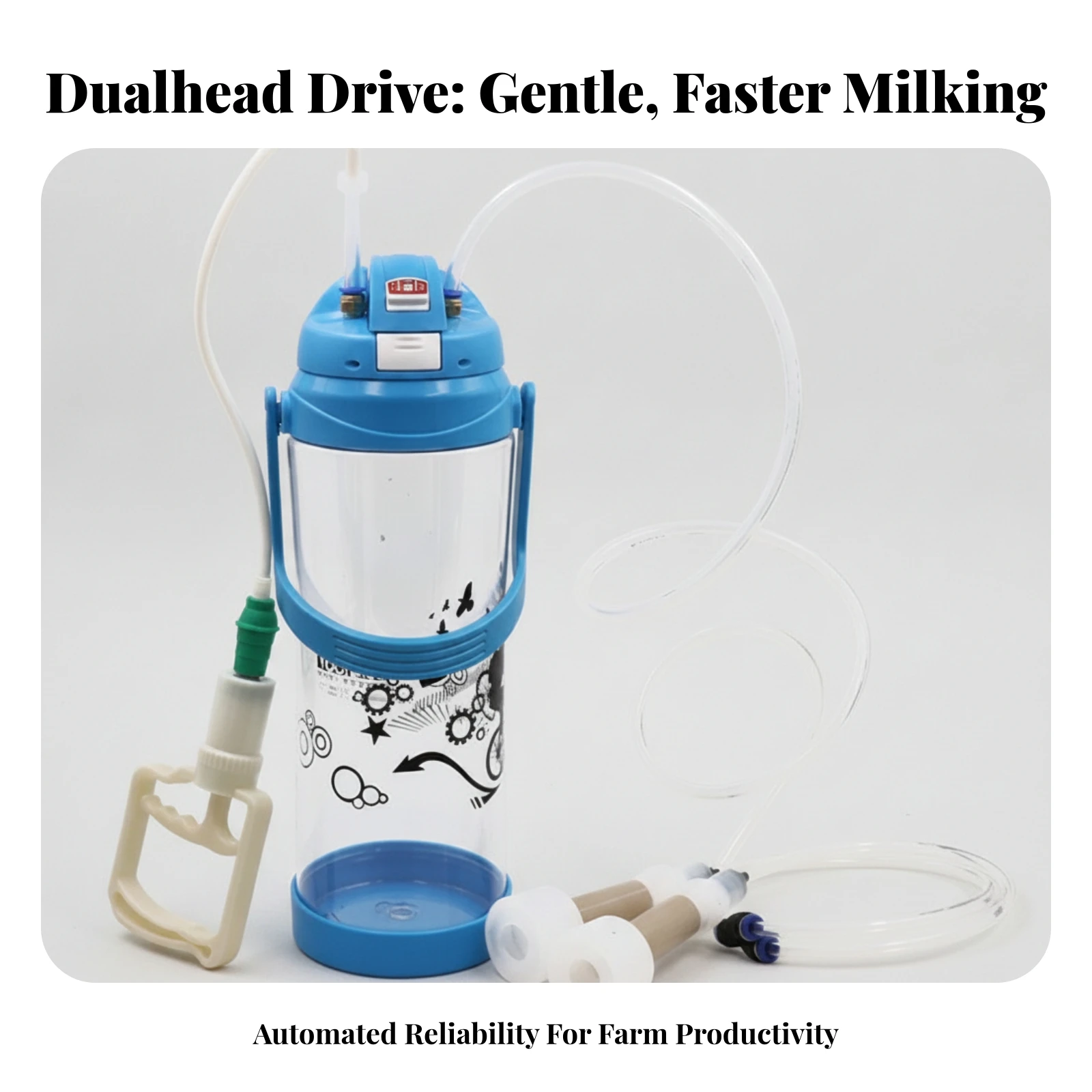 Goat Milker Handheld Goat Milk - огляд і ціна Farming Year