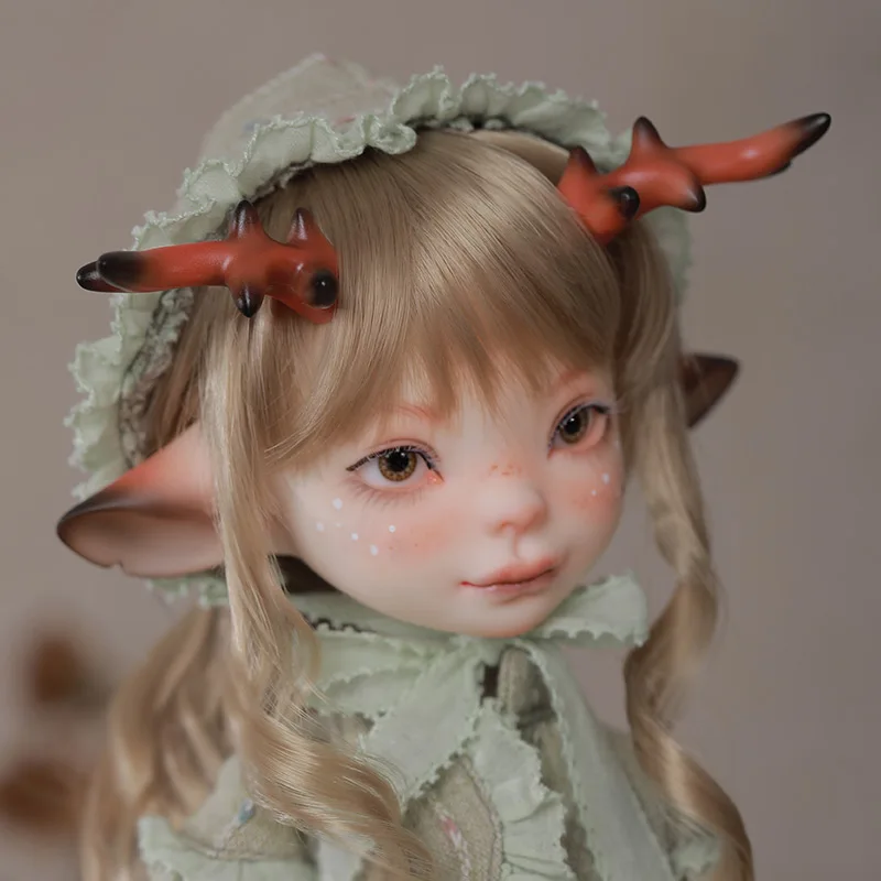 

Fantasy Angel 1/6 Lele Fullset A BJD Doll Resin Toy with Deer Horn