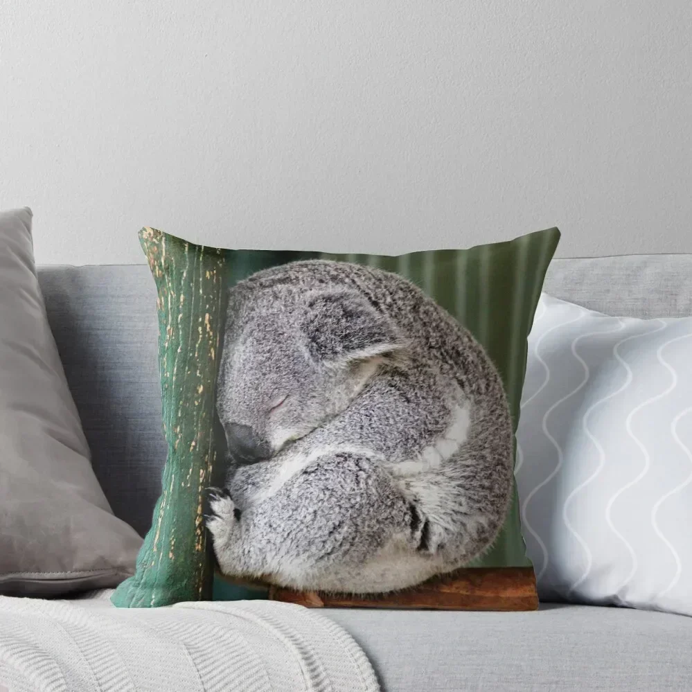 

Sleeping Koala Throw Pillow covers for pillows luxury covers Marble Cushion Cover Custom Cushion pillow