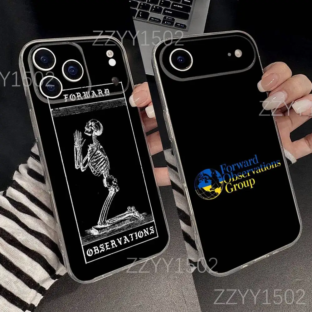 

Group F-Forward Observations Phone Case For iPhone 17,16,15,14,13,12,11 Pro,Max,Plus,X,XS,XR,SE4,E Mini Transparent Soft