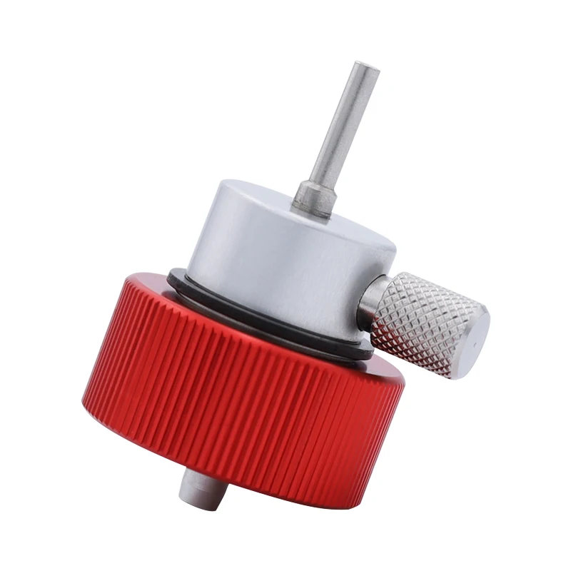 Adaptador recarga gas propano para cargador con puerto de aceite silicona - imagen 5