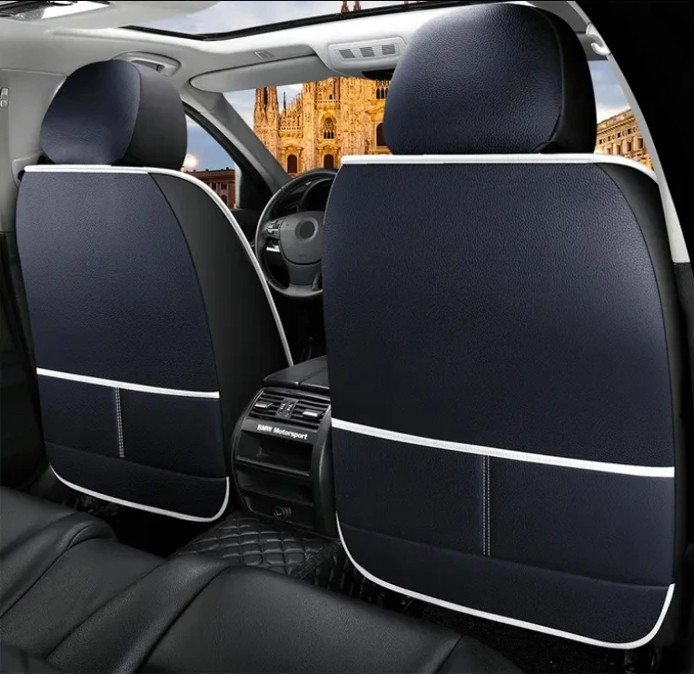 Full Set Luxury Auto Customized Item Style Leather Car Seat Cushion Car Seat Covers