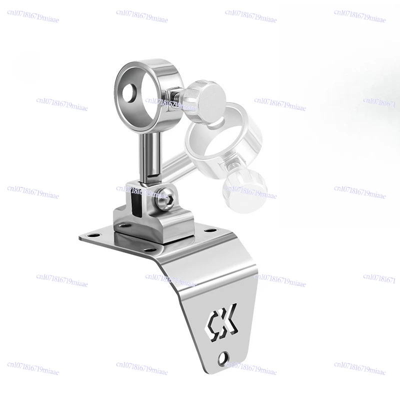 New stainless steel corner fishing box accessories thickened competitive corner frame umbrella frame fast hanging bait tray rack