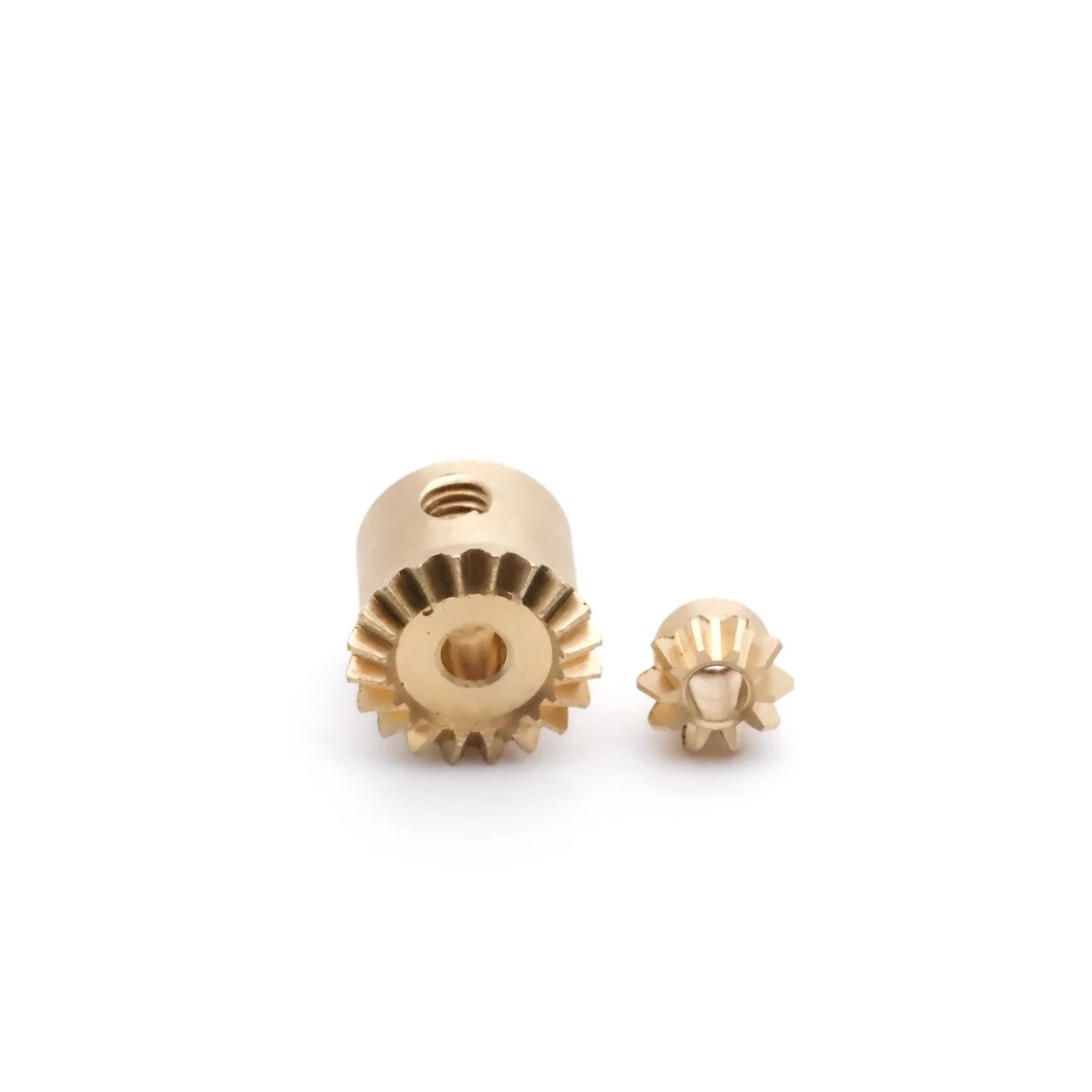 1:2 Bevel Gear 90-Degree Drive 0.4M 10/20 Teeth 1/2mm Mini DIY Model Car Precision Accessories Driving Wheel