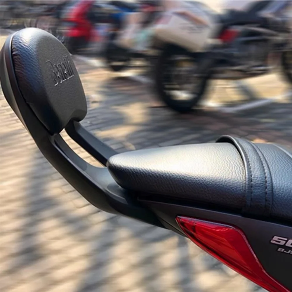 For Benelli 502C Heavy Duty Rear Backrest, Pillion Seat Back Support Pad Easy Install Mod Accessories
