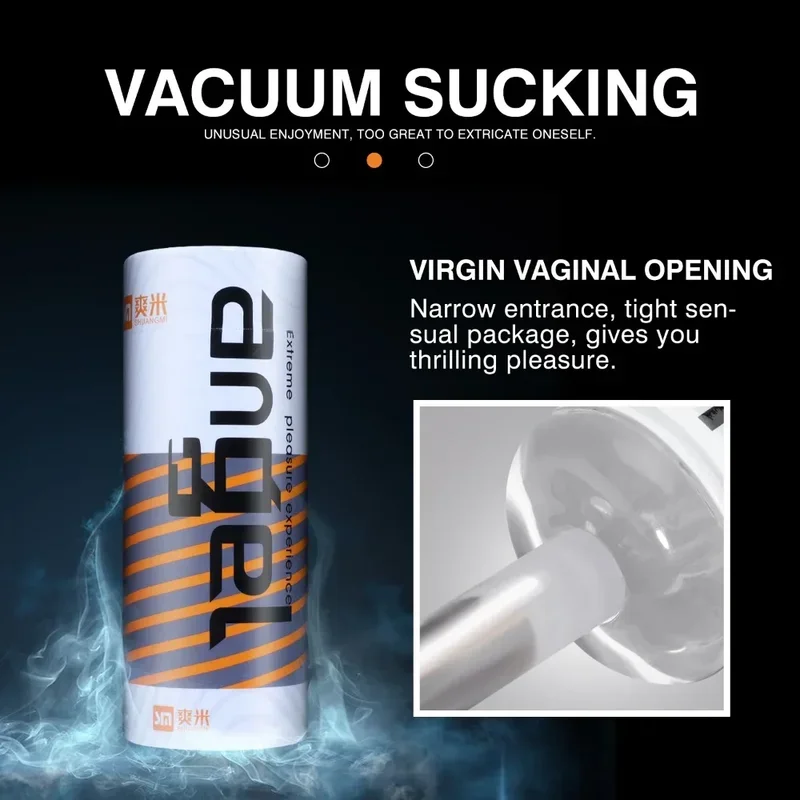 Transparent Masturbation Cup Reusable Pocket Vagina Male Masturbator Penis Massager Endurance Exercise Sex Toys for Men 18