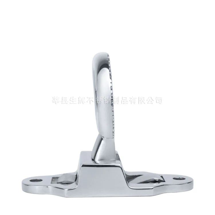 

Pedal folding ladder 316 stainless steel, marine hardware folding breakthrough point one step ladder fire ladder horseshoe pedal