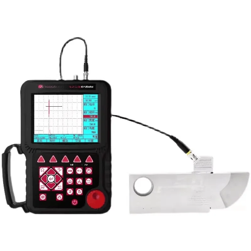Ultrasonic flaw detector, digital portable metal internal weld non-destructive testing defect test block
