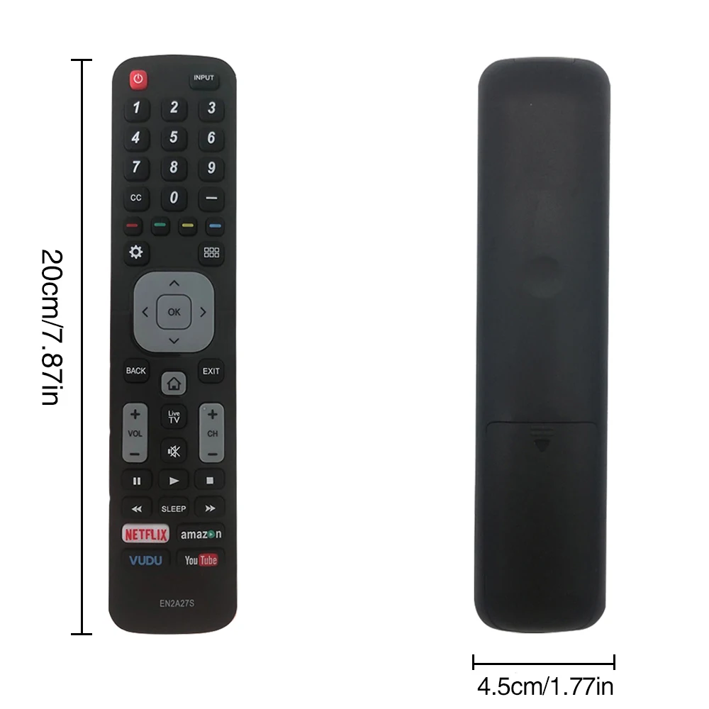 EN2A27S Remote Control for Sharp Smart TV 55H6B 50H7GB 50H6B N6200U LC-40N5000U LC-43N5000U LC-50N5000U LC-50N6000U LC-50N7000U view 6