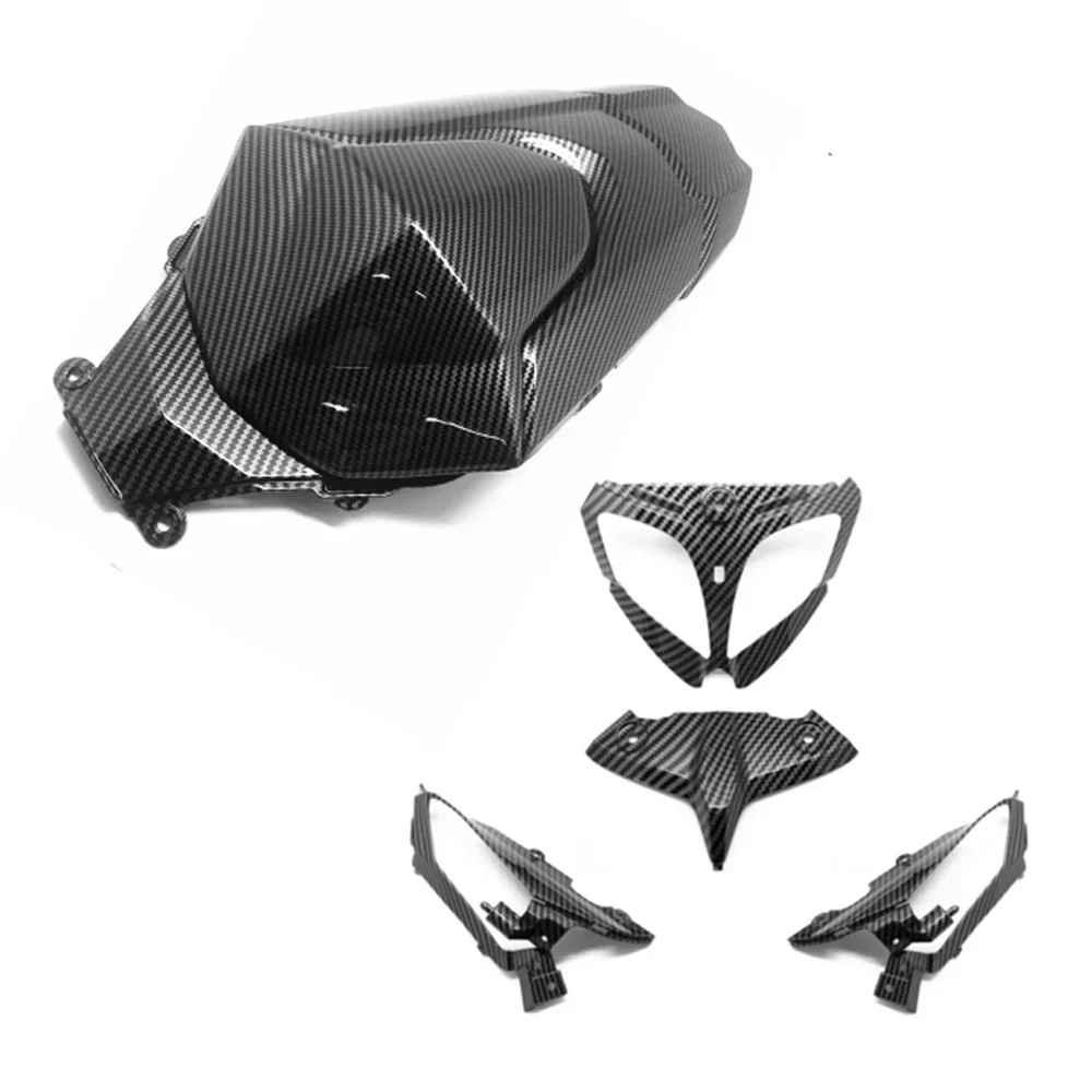 Rear Tail Seat Turn Signal Fairing Set Carbon Fiber Color For Suzuki GSX-R GSXR 1000 2009 2010 2011 2012 2013 2014 2015 2016