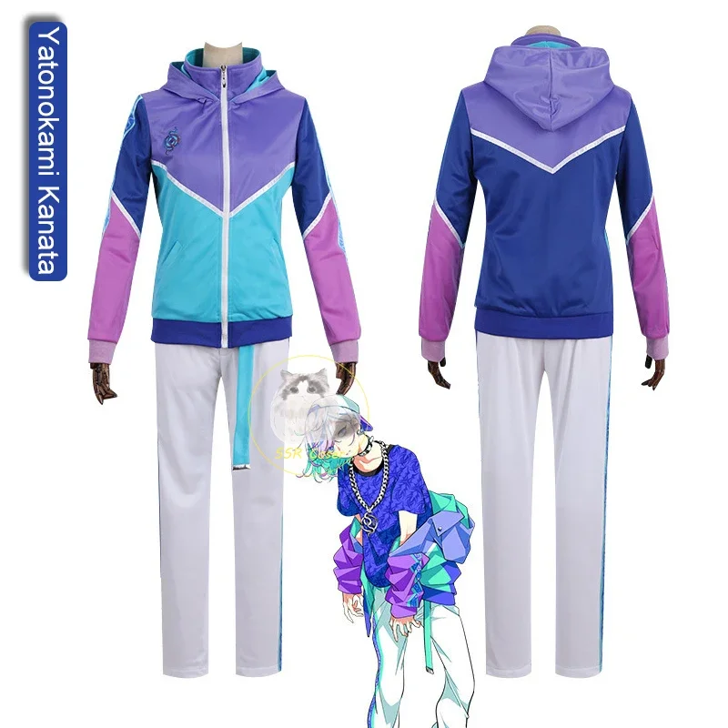 Gioco paradest Live Cosplay Costume Yatonokami Nayuta Cosplay Yatonokami Kanata Cosplay uniforme parrucca Halloween Party Costume Men