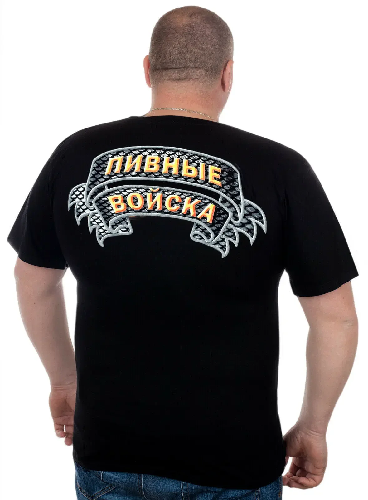 Beer and Lobster Double-headed Eagle Funny Russian Beer Troop T-Shirt 100% Cotton O-Neck Summer Short Sleeve Casual Mens T-shirt