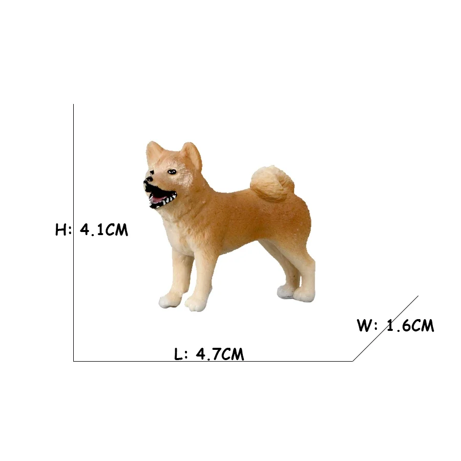 Labrador Poodle Rottweiler Bona Beagle Dog Animal Figurines Action Figure Toy Educational Kids Gifts Collectible Home Decor Game