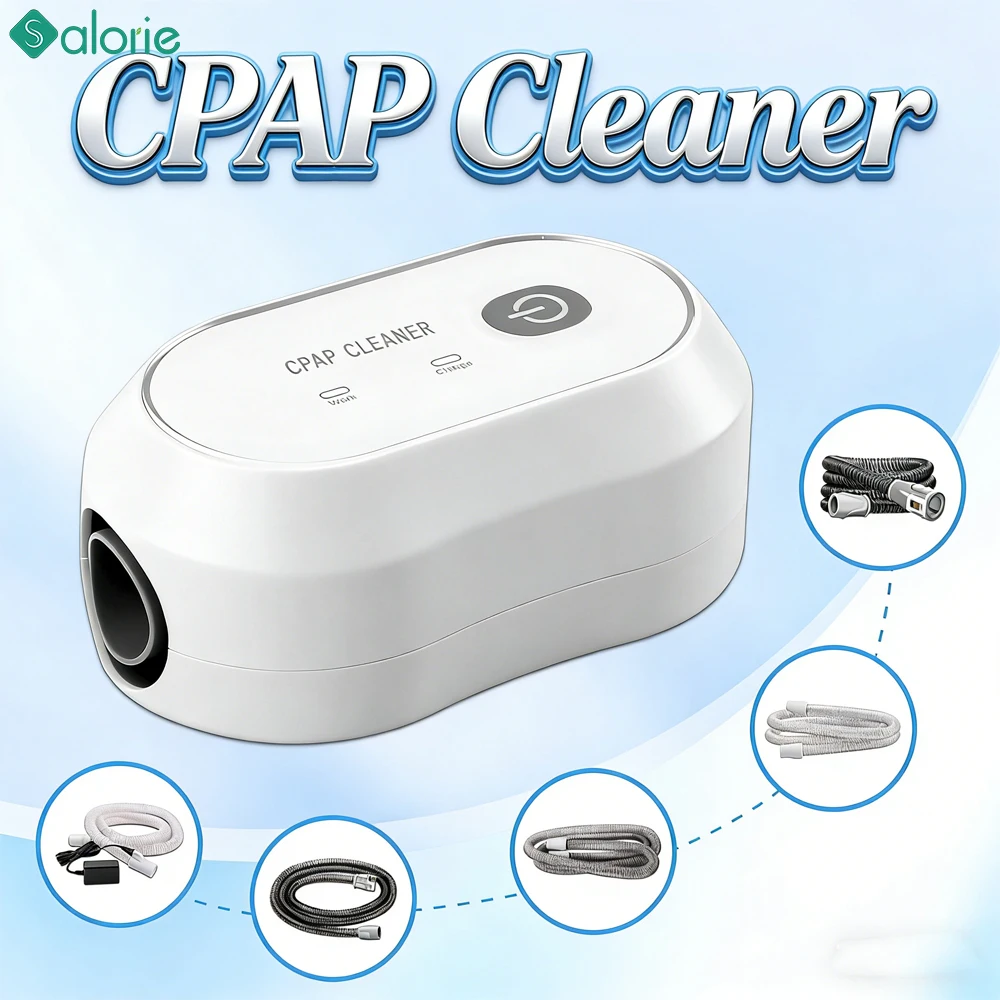 cpapマシン用cpapクリーナー＆オゾン滅菌器は、オゾン滅菌でマスク、チューブ、ホースを滅菌します。家庭用に最適です。