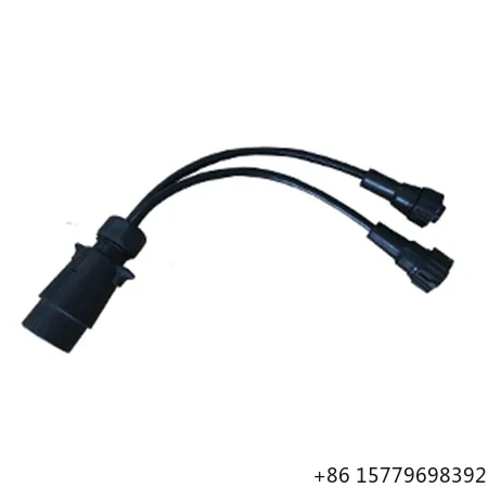 

12V Trailer Wiring Harness with 7P AMP Socket Heavy Duty Connector for Truck Trailer Lighting System