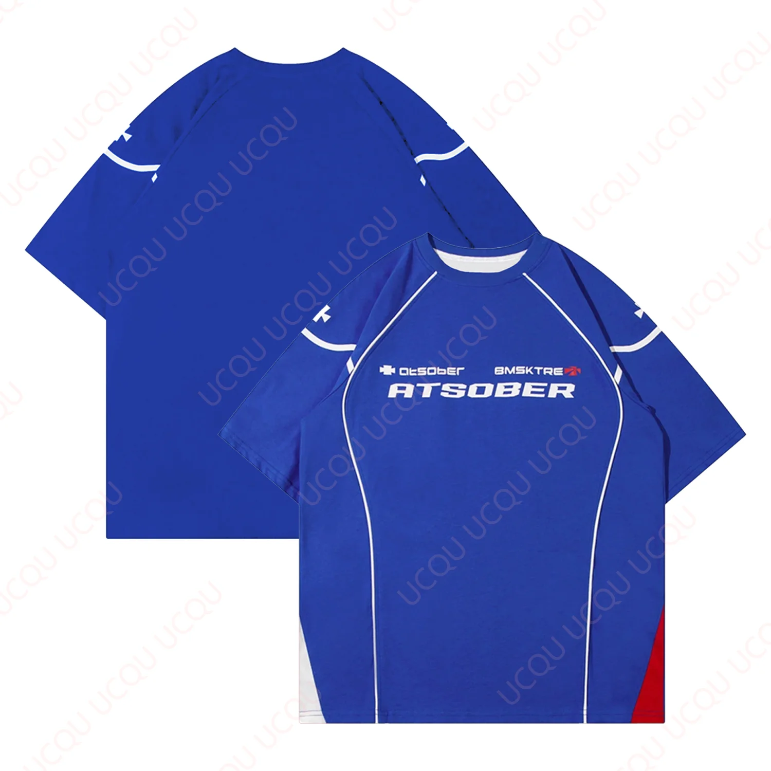 

Retro Hip-Hop Basketball T-shirt Newest Outdoor Jersey Summer Classic Tee Adults Loose Exercise Motorcycle Jersey