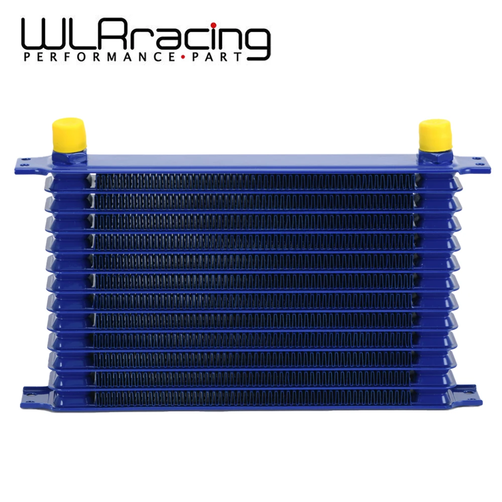 WLR RACING - UNIVERSAL 13ROW 10AN- 10AN UNIVERSAL ENGINE TRANSMISSION OIL COOLER TRUST TYPE WLR5113