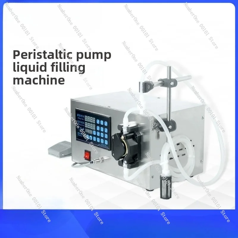 GFK680 liquid filling machine numerical control electric small irrigation machine peristaltic pump, glue oral liquid nail polish