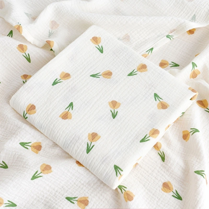 Baby Muslin Swaddle Blanket Multi-pattern Cotton Large Soft Baby Receiving Blankets Newborn Swaddle-Wrap Lightweight