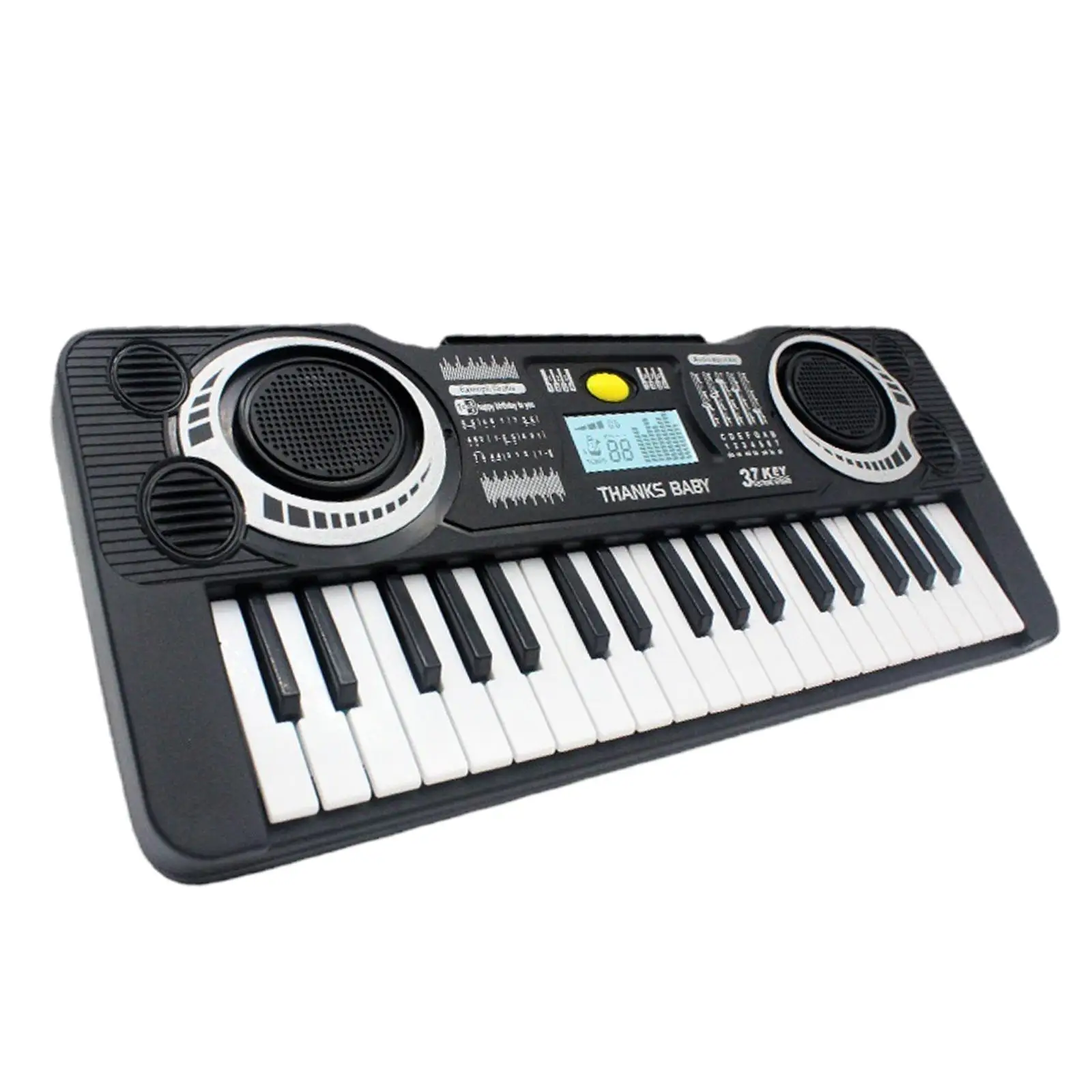 37 Keys Electronic Organ Birthday Gifts Powered for Adults Children