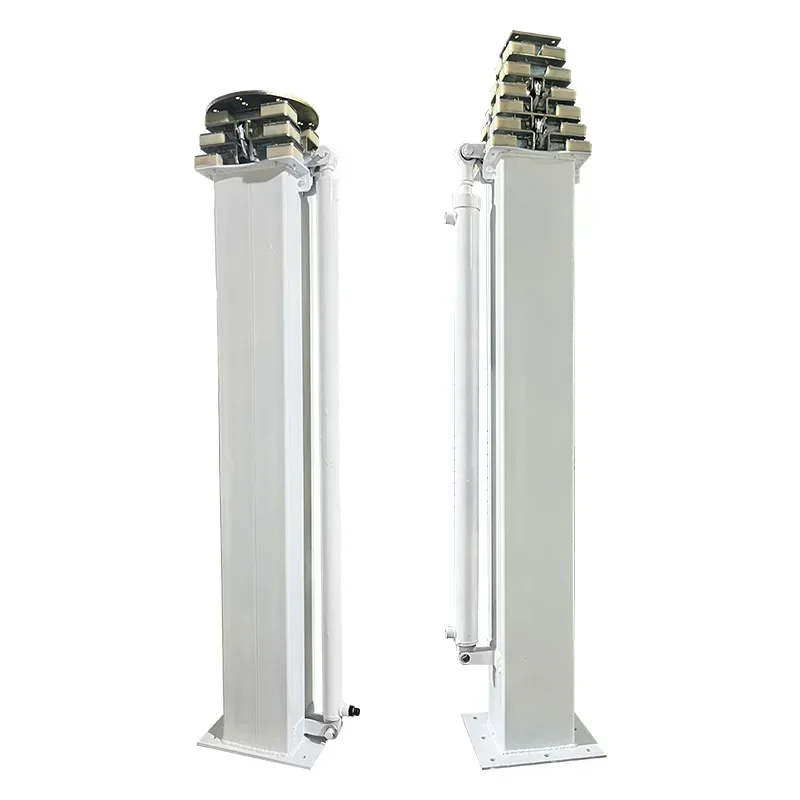 Customized hydraulic lifting pole 5-9 meters lifting telescopic mast column outdoor communication monitoring lighting pole
