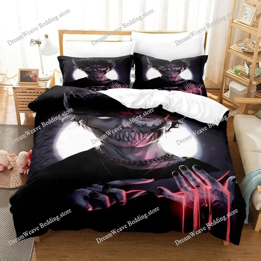 

Fashion Corpse Husband Bedding Set Single Twin Full Queen King Size Bed Set Adult Kid Bedroom Duvet Cover Sets 3D Print Anime