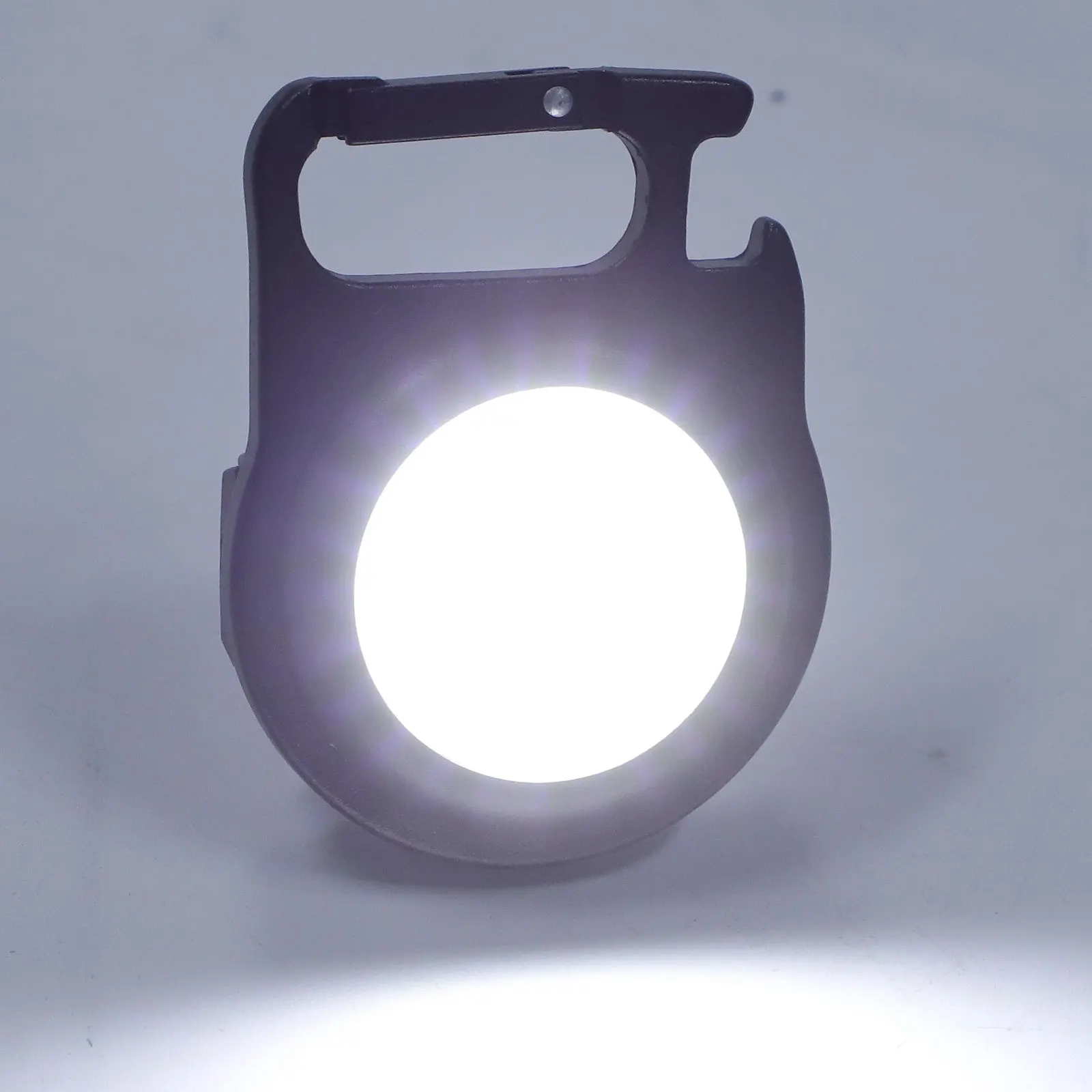 

Rechargeable Keyring Flashlight USB Mini Cob Work Light Outdoor Emergency Portable Pocket Light Swivel Bracket Magnet Bottle