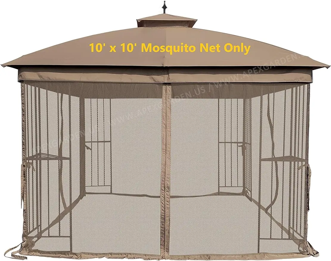 

Gazebo Replacement Mosquito Netting Easy to install durable and resistant to mosquitoes and insects