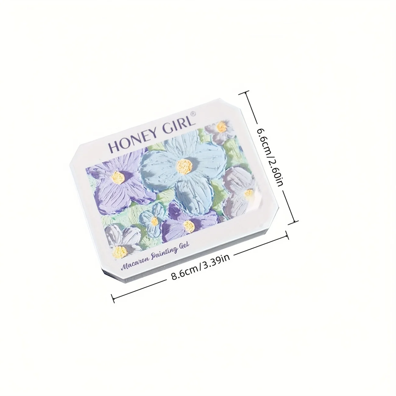 1pc 9-color Makaron solid nail polish popular color patting gel oil painting gel gradual color UV&LED gel nail art creation diy