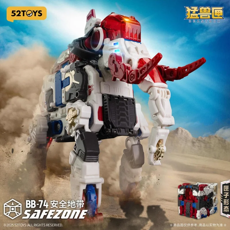 

52TOYS Beastbox BB-74 SAFEZONE, Deformation Toys Action Figure, Collectible Converting Toys Mecha Robots
