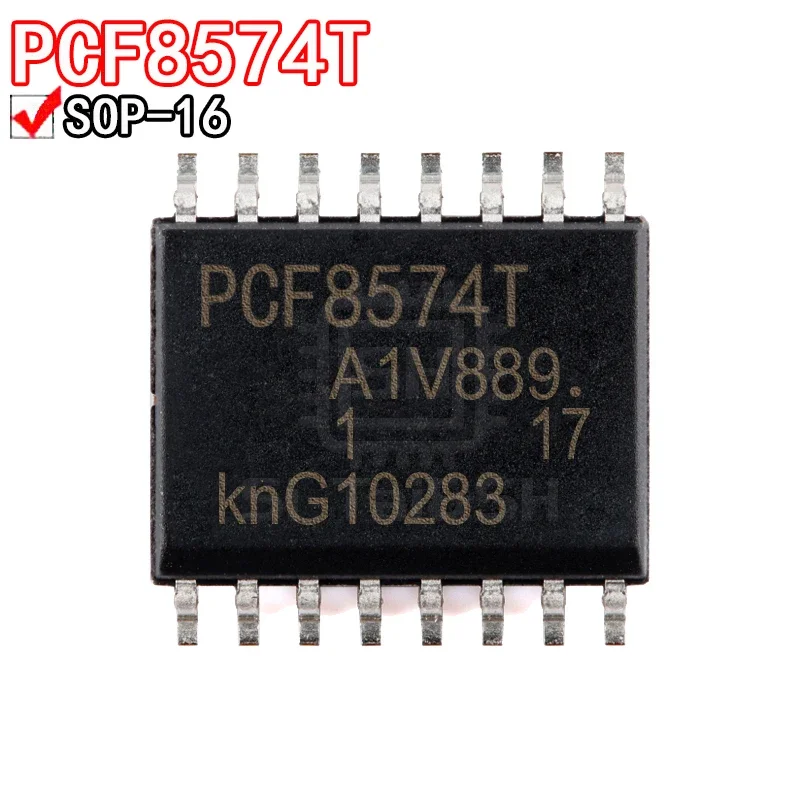 10PCS PCF8574T PCF8574 SOP16 Port expansion IC chip