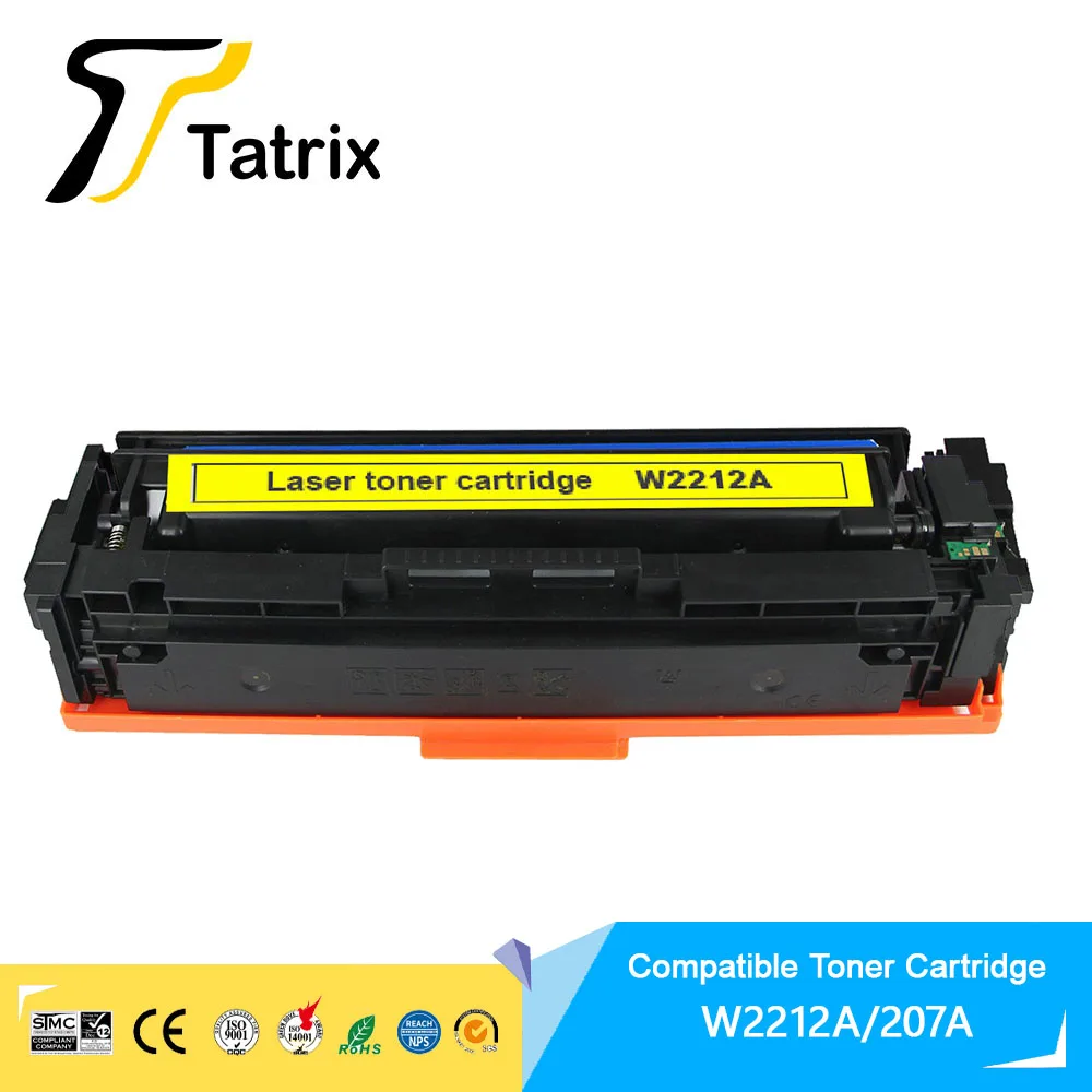 Tatrix For hp 207A Compatible Toner Cartridge W2210A W2211A W2212A W2213A For HP Color LaserJet Pro M255dw/M255nw MFP M283nw