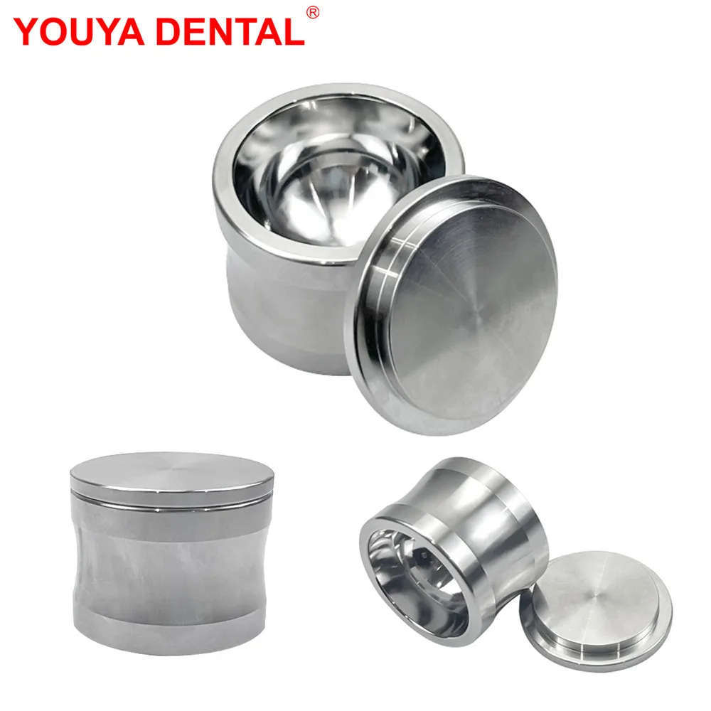 Dental Bone Powder Mixing Cup Stainless Steel Bone Graft Bowl Bone Meal Mixing Bowl Dentist Tools Dentistry Implant Instrument