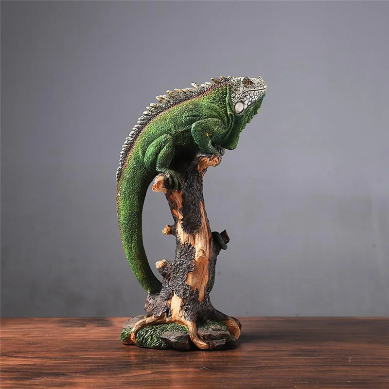 

Discount Wild Animals Statue, Resin Lizard Figure, Outdoor Garden Ornament For Patio Lawn Veranda, Easy To Use