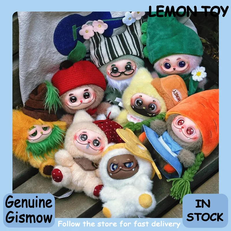 Original Gismow V1 V2 Fantasy Forest Friends Serie Blind Box Niedliche Puppen-Sammlung Desktop-Ornament Modischer Trend Überraschungsgeschenk
