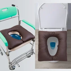 Elderly Toilet Seat Cushion Thickened Raised Waterproof Seat Cushion Toilet Cushion Heighten Household Seat Lift Soft Pad