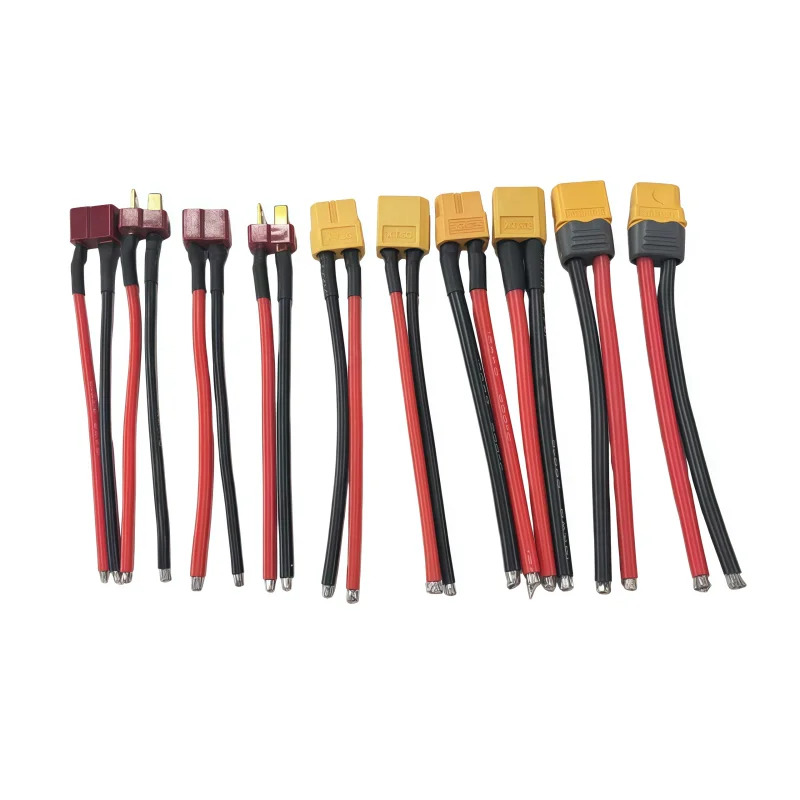 Connector 1PCS /1 pair XT60 XT60H  T   Plug Male/Female Connector Plug With 12/14/16awg Silicone Wire 10CM For Rc Battery Cable