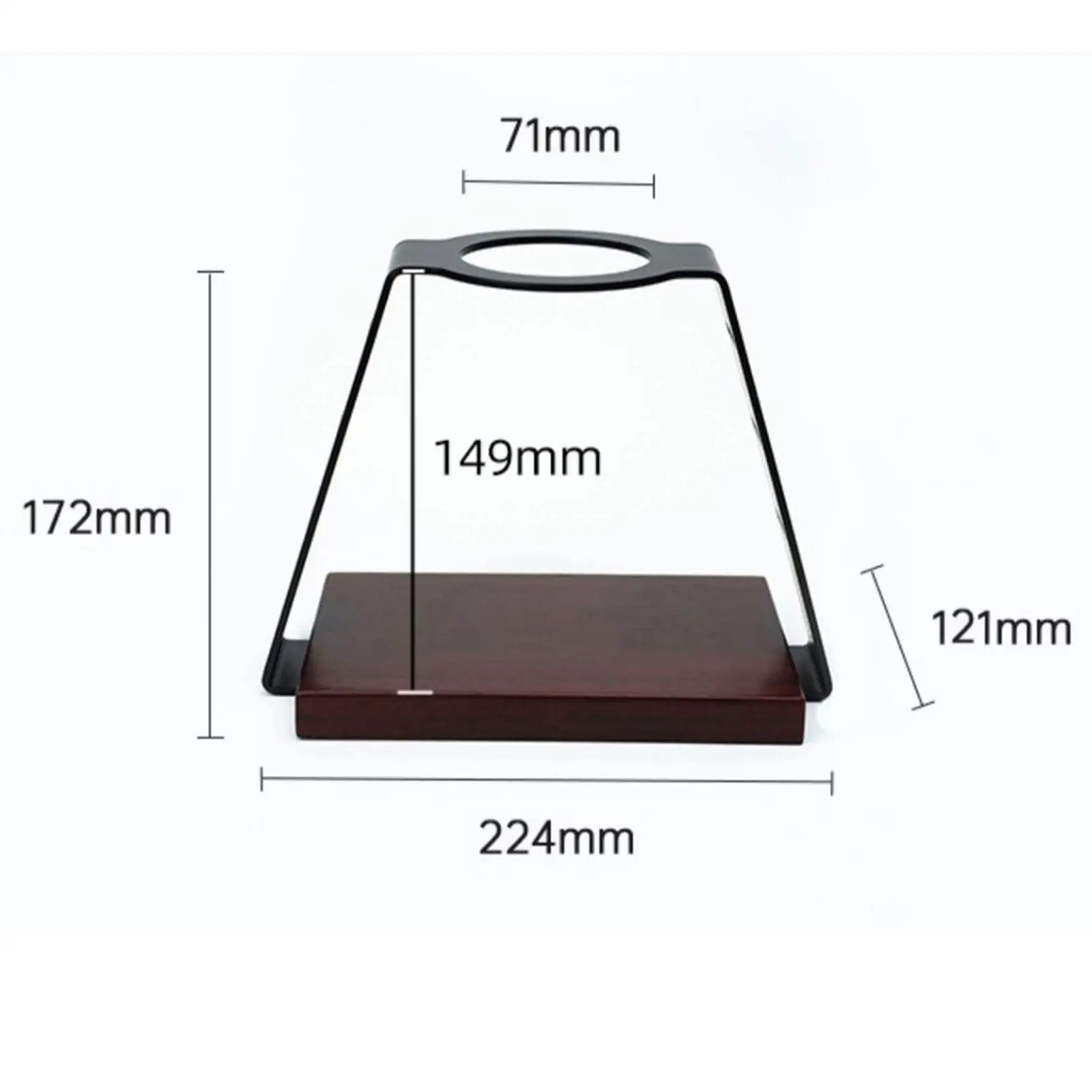 Pour over Coffee Dripper Stand, Hand Brew Bracket, Espresso Machines Stand, Coffee Machines Bracket, Convenient