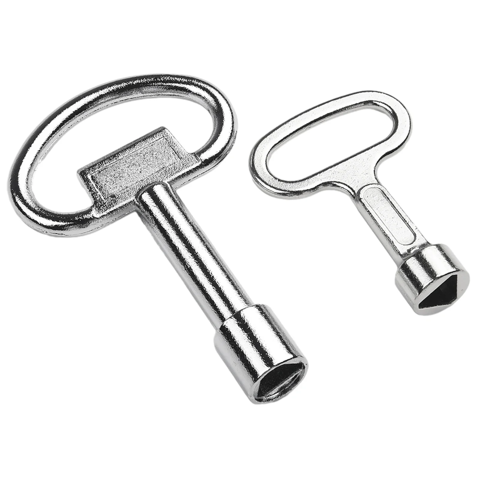 

Valve Switch Multi Purpose Triangle Wrench for Tap Water Valve Key Elevator Door and More Zinc Alloy Material!