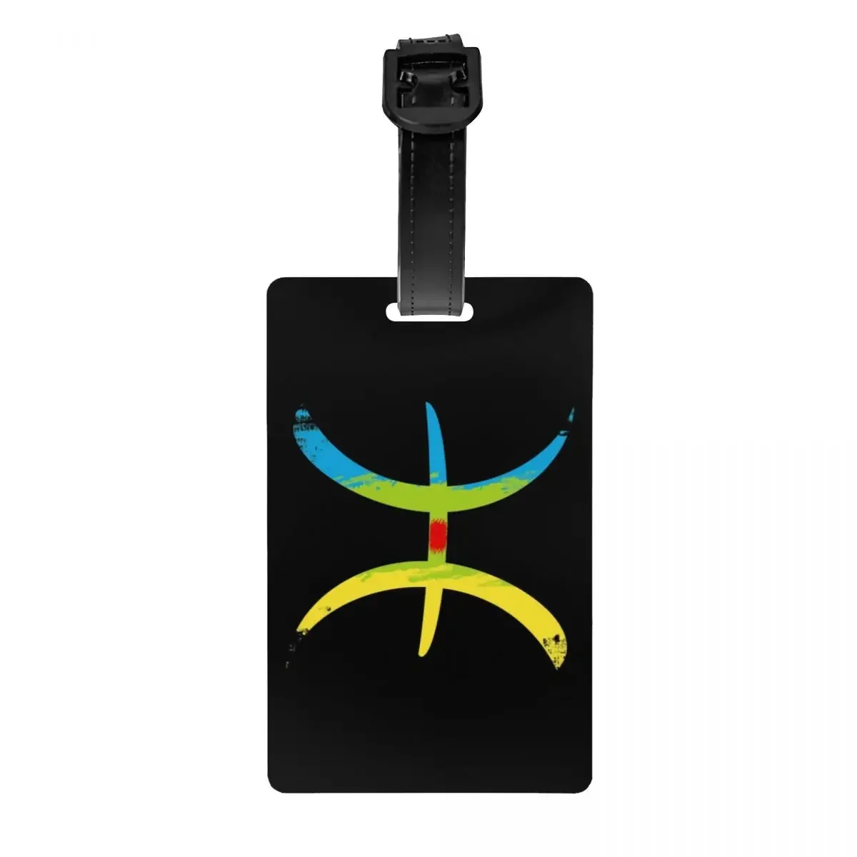 Berber Amazigh Flag YAZ Luggage Tag Custom Baggage Tags Privacy Cover Name ID Card