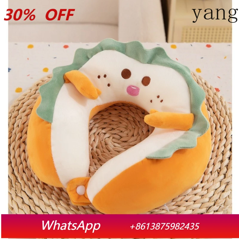 

LTT Toast Bread U Shape Neck Pillow Travel Portable U Shape Pillow Cervical Spine Pillow