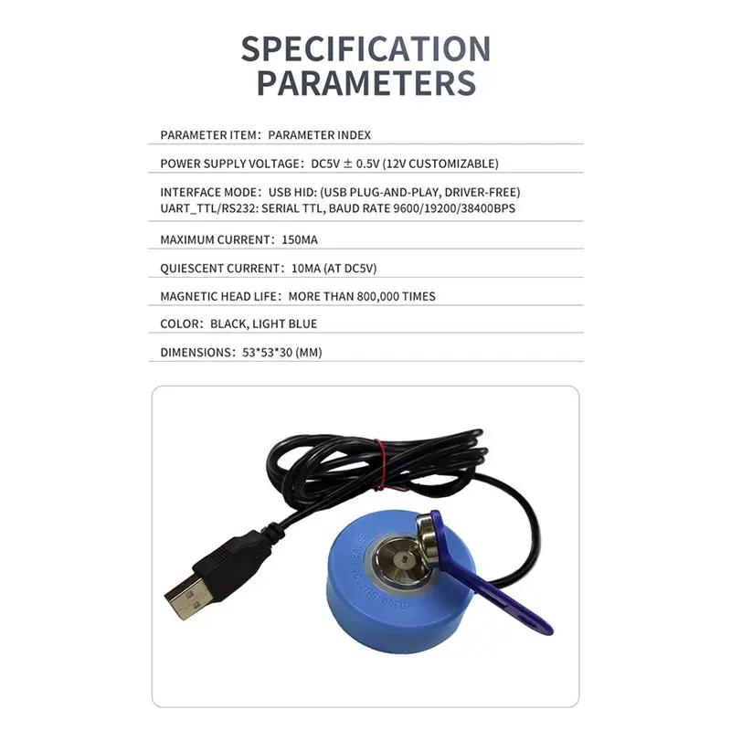Ibutton Card Reader Access Control Ibutton Card Reader With Dual USB And Serial Interfaces